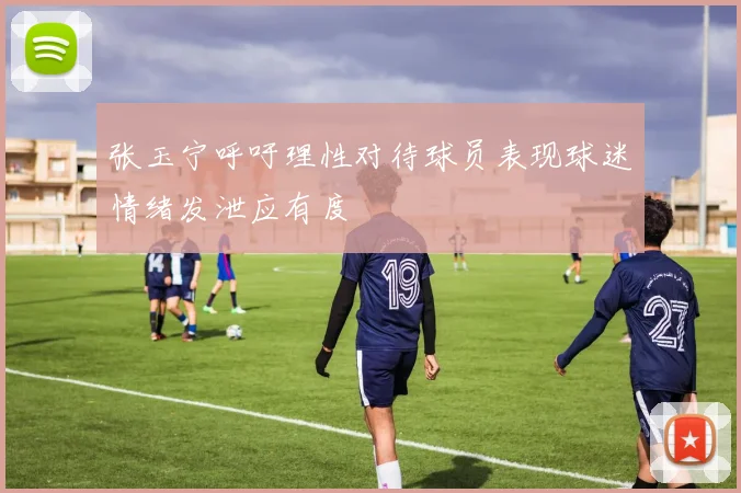 张玉宁呼吁理性对待球员表现球迷情绪发泄应有度